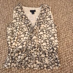 Floral Print Wrap Blouse